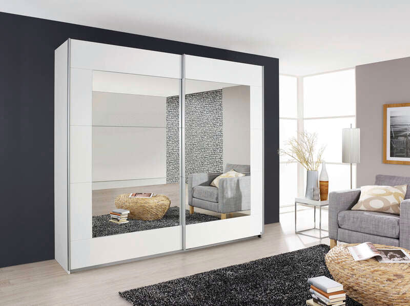 Alegro Rauch 2 Door Front Mirror Sliding Wardrobe